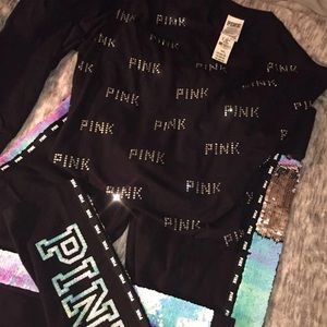 SOLD Cross Listed PINK Bling Set